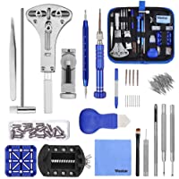 Los mejores  - Vastar 177pcs Kit de Reparación de Relojes - Herramientas de Reparación Profesionales para Reloj- Más Completas y…